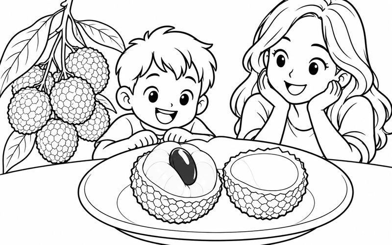 Tranh tô màu các phần vải đặt trên đĩa tròn